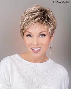 Yoko Wig By Ellen Wille | Heat-Friendly Synthetic 33 Yoko Wig By Ellen Wille | Heat-Friendly Synthetic -Do it with Wig shop. cEllenWilleYokoDarkSandRooted