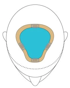 EasiPart XL 8" | Remy Human Hair 26 EasiPart XL 8" | Remy Human Hair -Do it with Wig shop. easiPartXL placement color