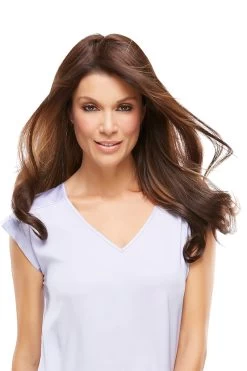 EasiPart XL Topper 18" | Remy Human Hair -Do it with Wig shop. easiPart XL 18inch 6RN Alt3