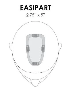EasiPart Topper French 12" | Remy Human Hair | Renau Exclusive 24 EasiPart Topper French 12" | Remy Human Hair | Renau Exclusive -Do it with Wig shop. easipart placement base dimension 98ac21d3 3e7c 4c5f 92a0 681395729ee2