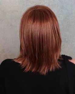 Premium Luxury Wig By Gabor | Hand Tied Top -Do it with Wig shop. premiumluxuryrustyauburnback