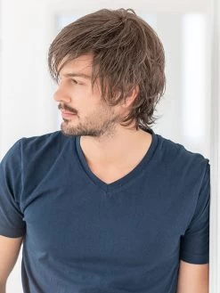 Johnny Men's Wig By Ellen Wille | HAIRforMANce | Mono Part -Do it with Wig shop. resized 0003s 0005 ew HAIRforMANce Johnny 2