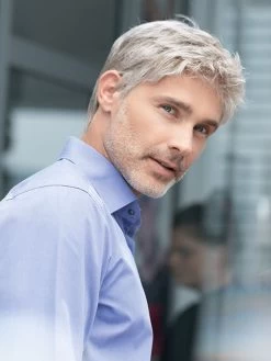 Brad Men's Wig By Ellen Wille | HAIRforMANce | Mono Crown -Do it with Wig shop. resized 0009s 0002 ew HAIRforMANce Brad 6