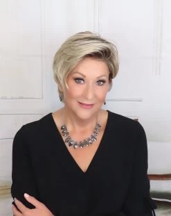 Satin Wig By Ellen Wille | Double Mono Top -Do it with Wig shop. satin2